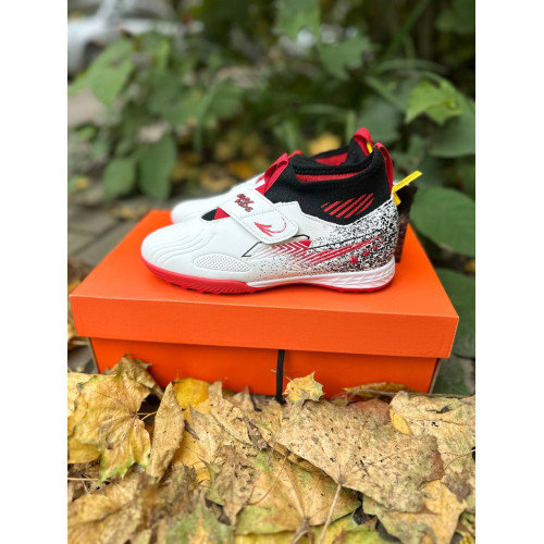 Сороконіжки Caroc Zezu Kids White/Red  (з носком)